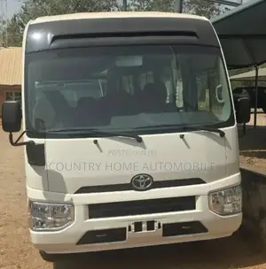 New Toyota Coaster 2025 White