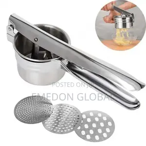 Stainless Steel Multi-Purpose Rice, Potato and Fruit Press