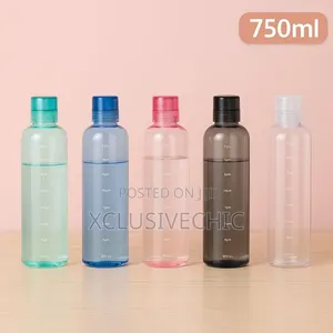 Transparent Water Bottle 750ml