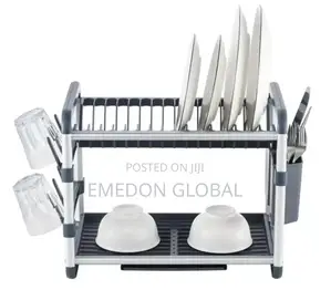 Aluminum Rust Free Quality 2tier Dish Rack