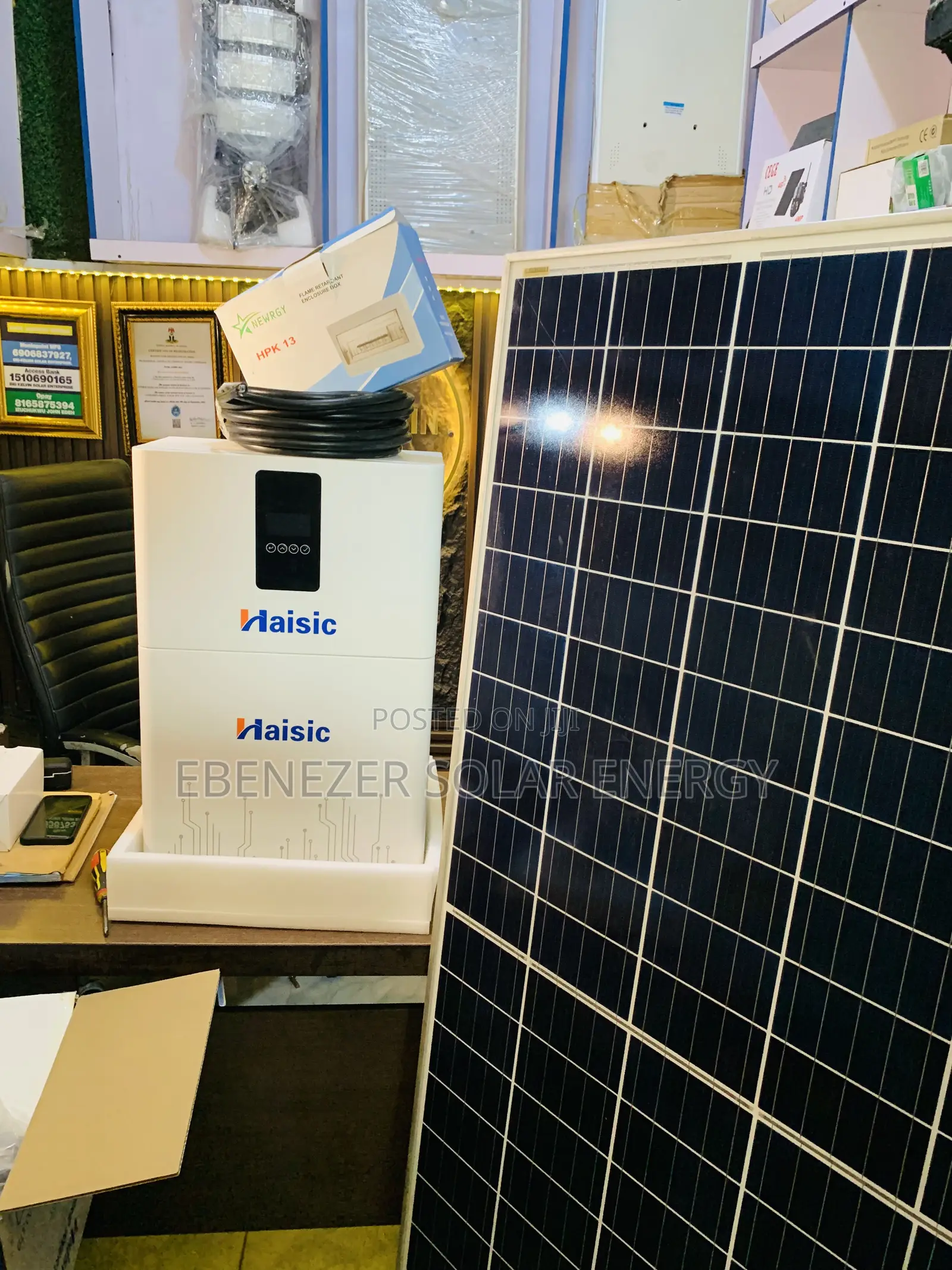 4kwh Haisic Stackable With 1.5kva Inverter Full Package
