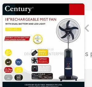 Century 18 " Rechargeable Mist Fan