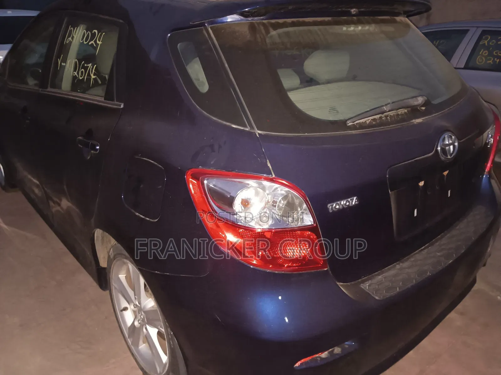 Toyota Matrix 2008 Blue
