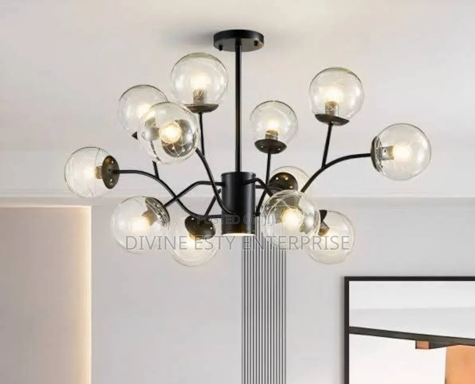 Modern Globe Chandelier