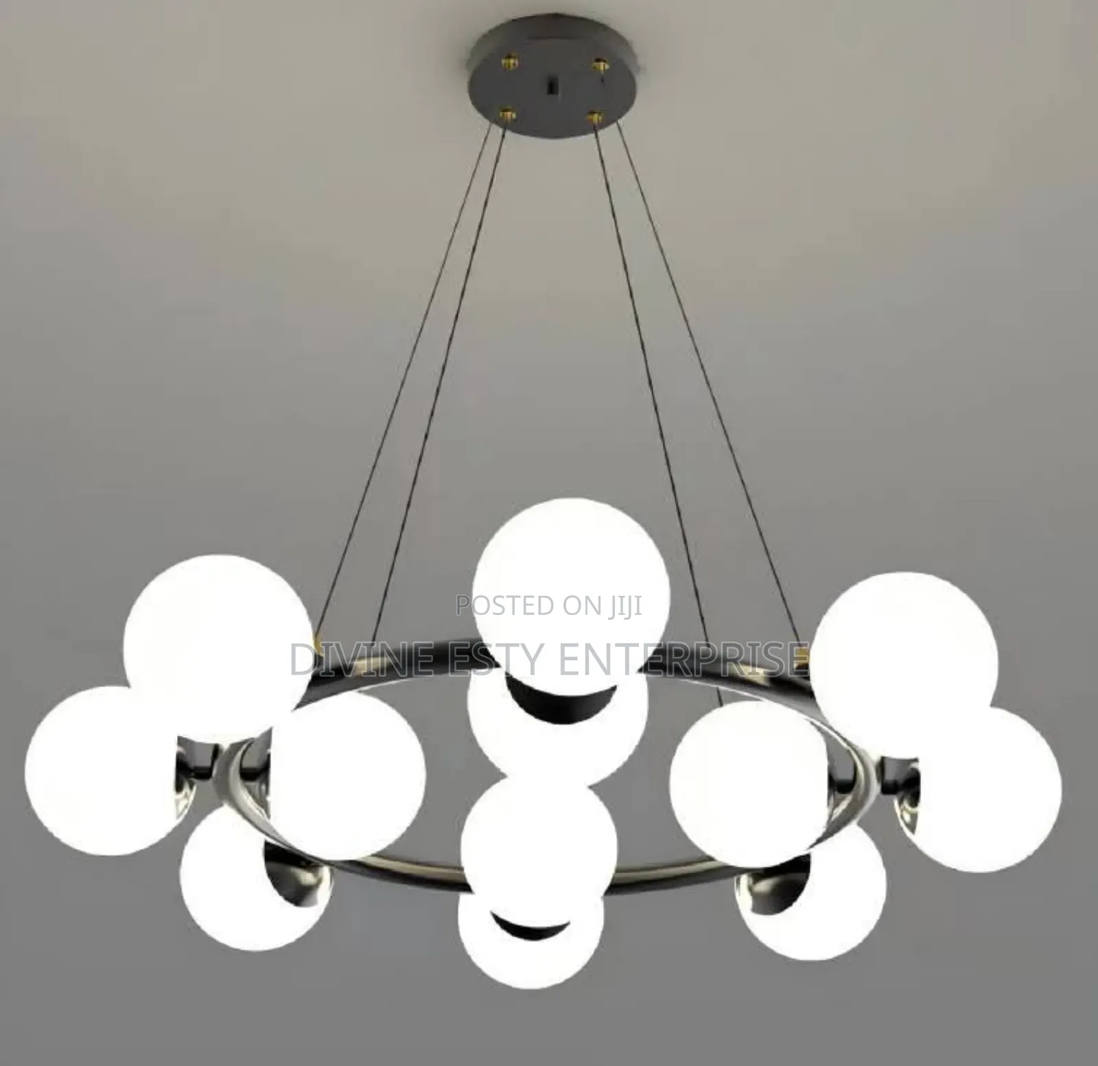 Modern Globe Chandelier