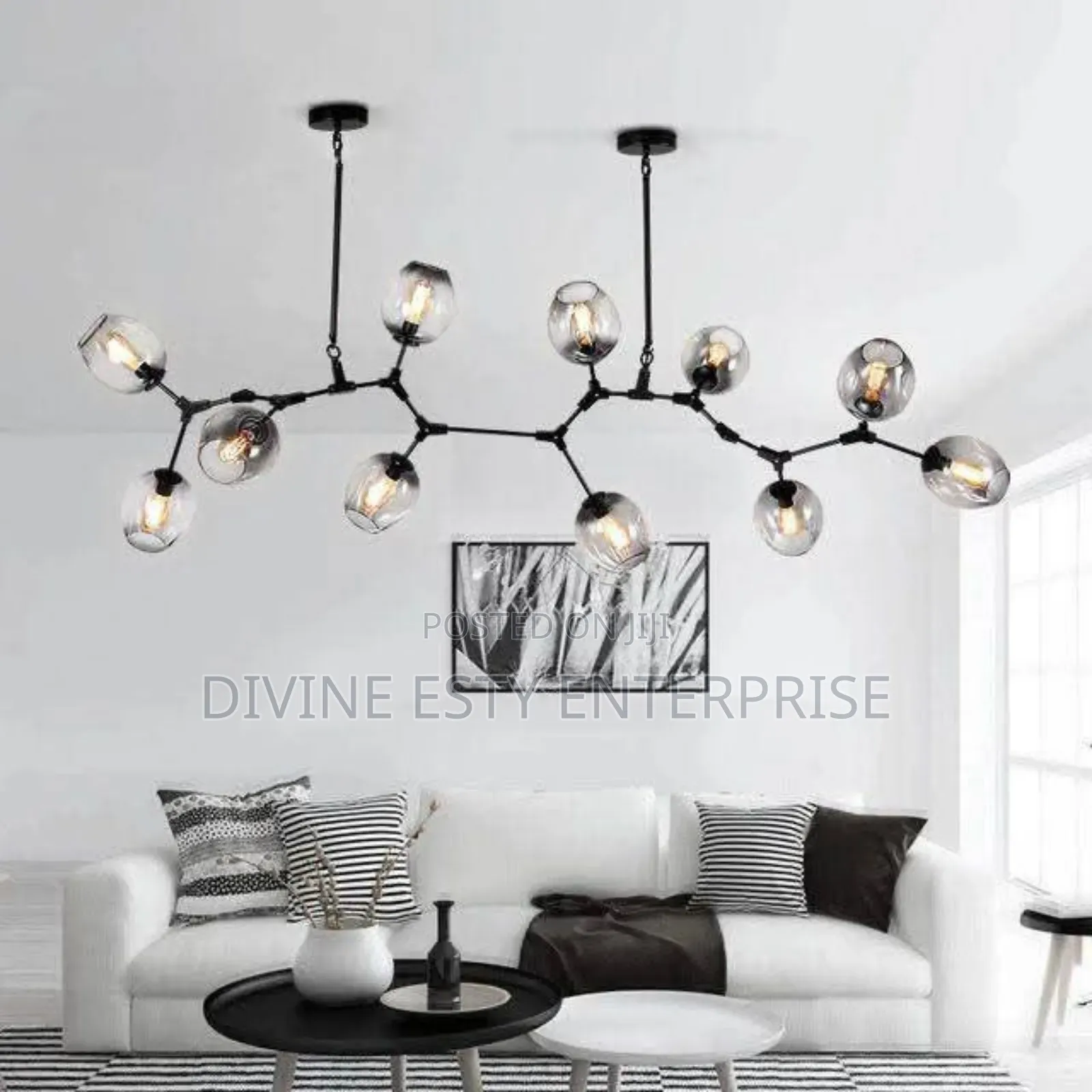 Modern Globe Chandelier