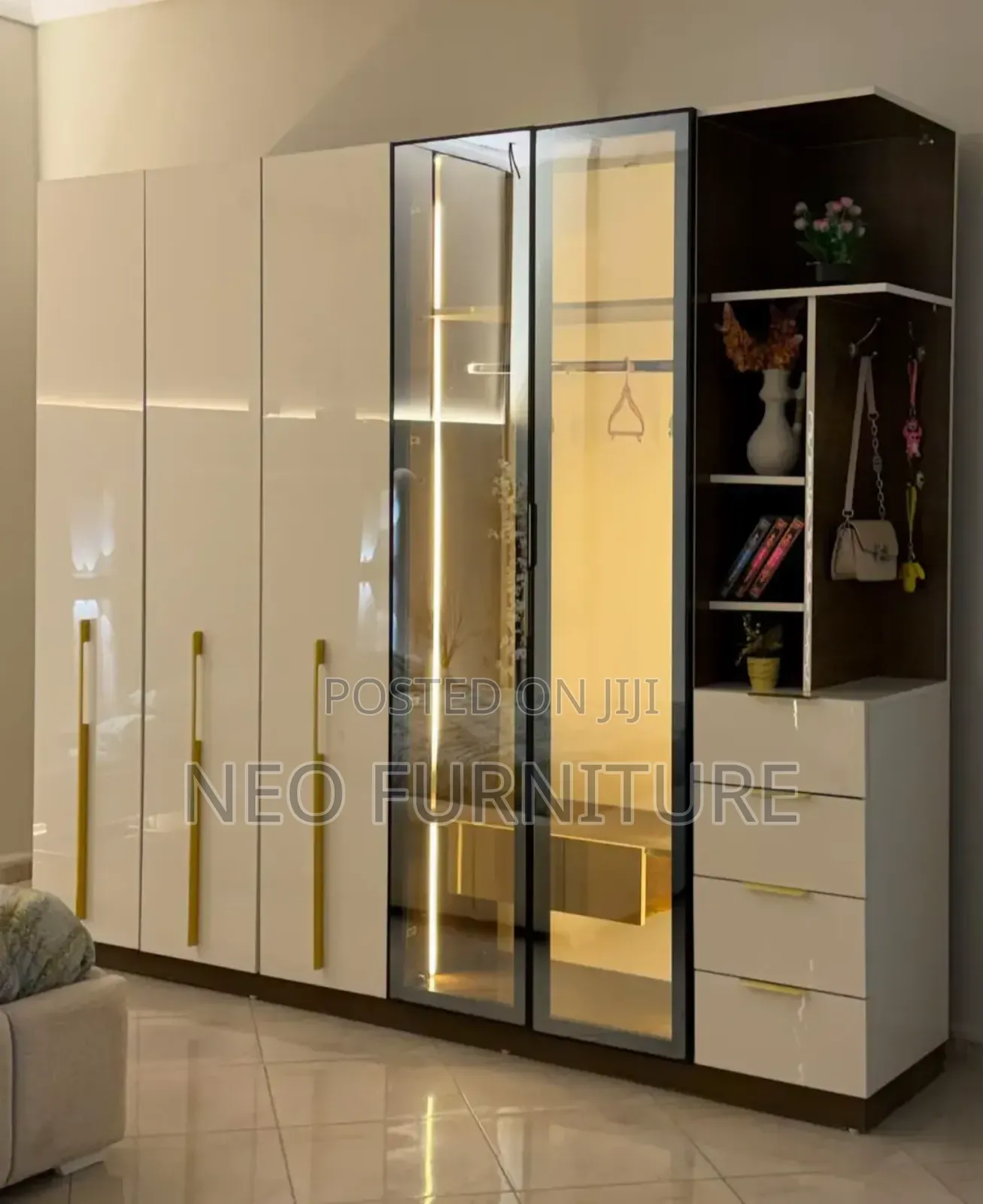 5 Doors Wardrobe