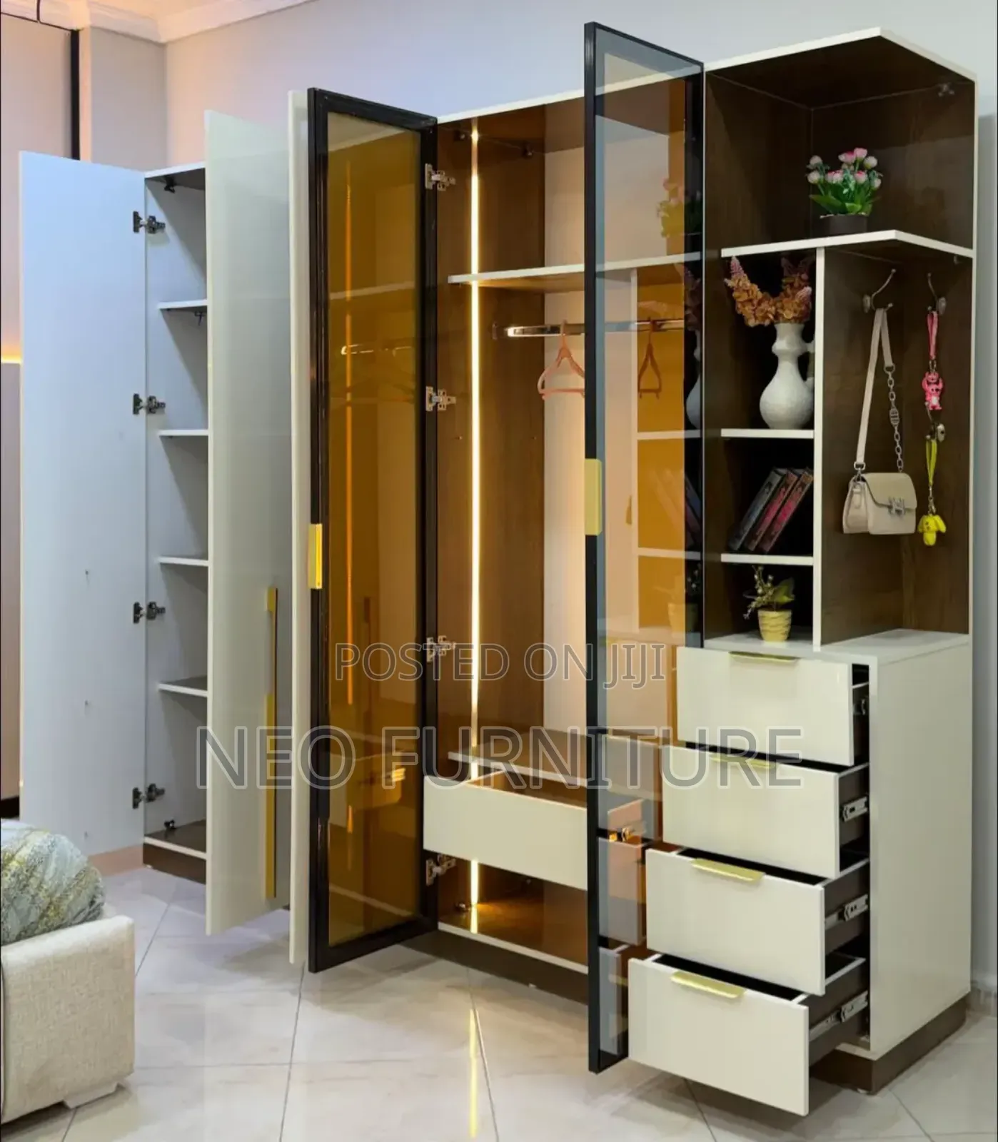 5 Doors Wardrobe