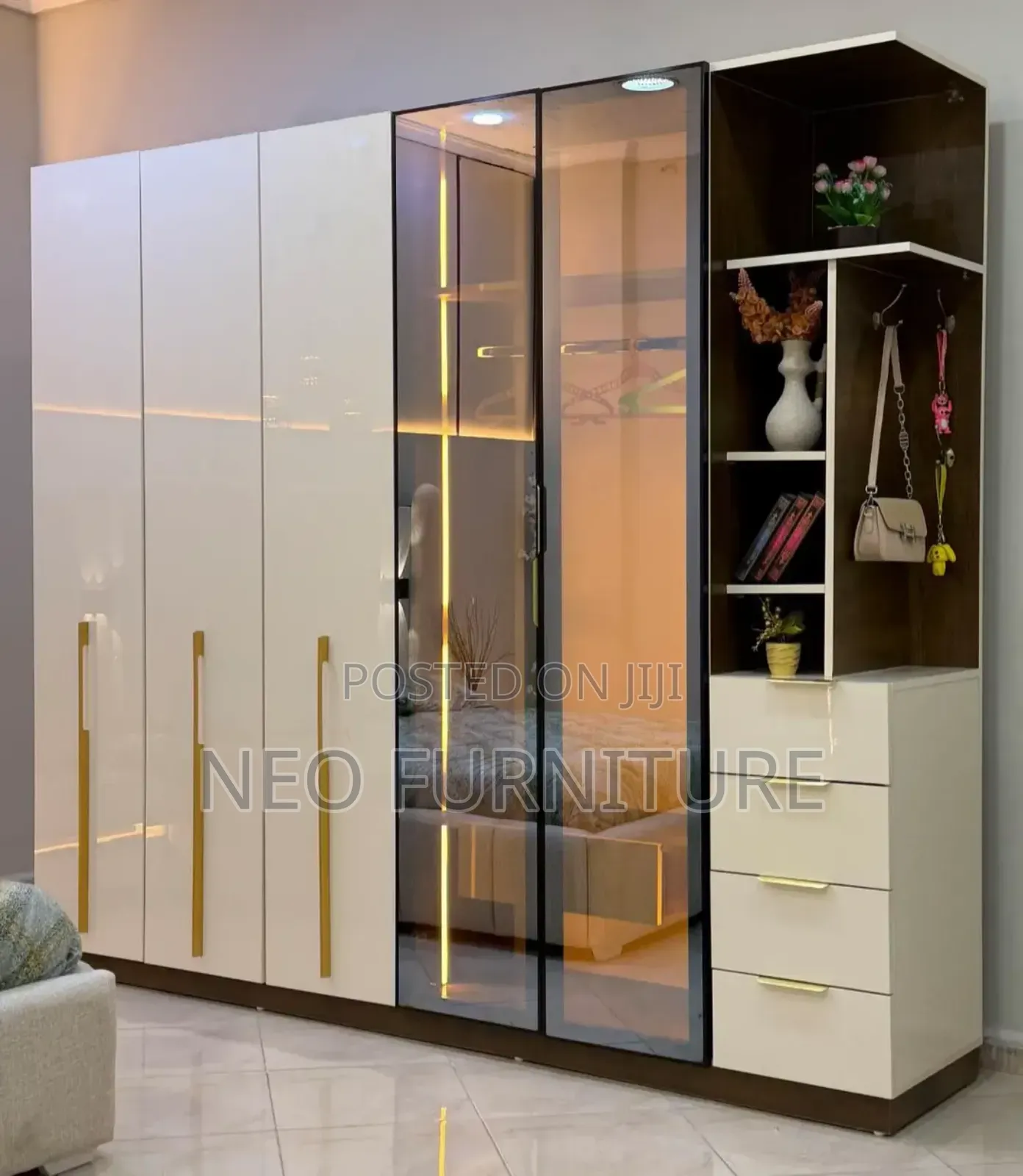 5 Doors Wardrobe