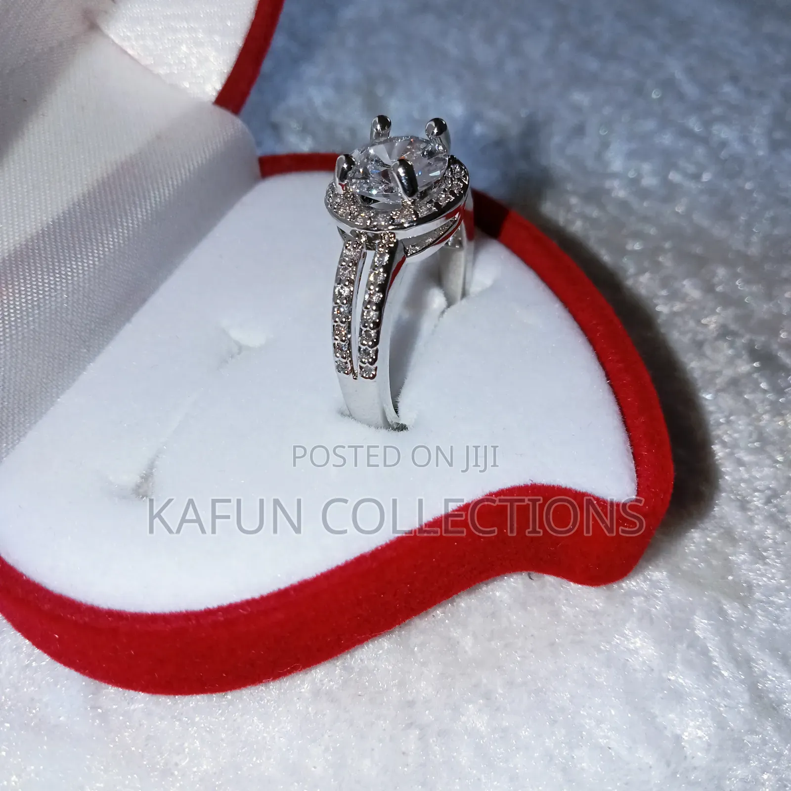 Long-Lasting Solid Zirconia Silver Proposal Ring