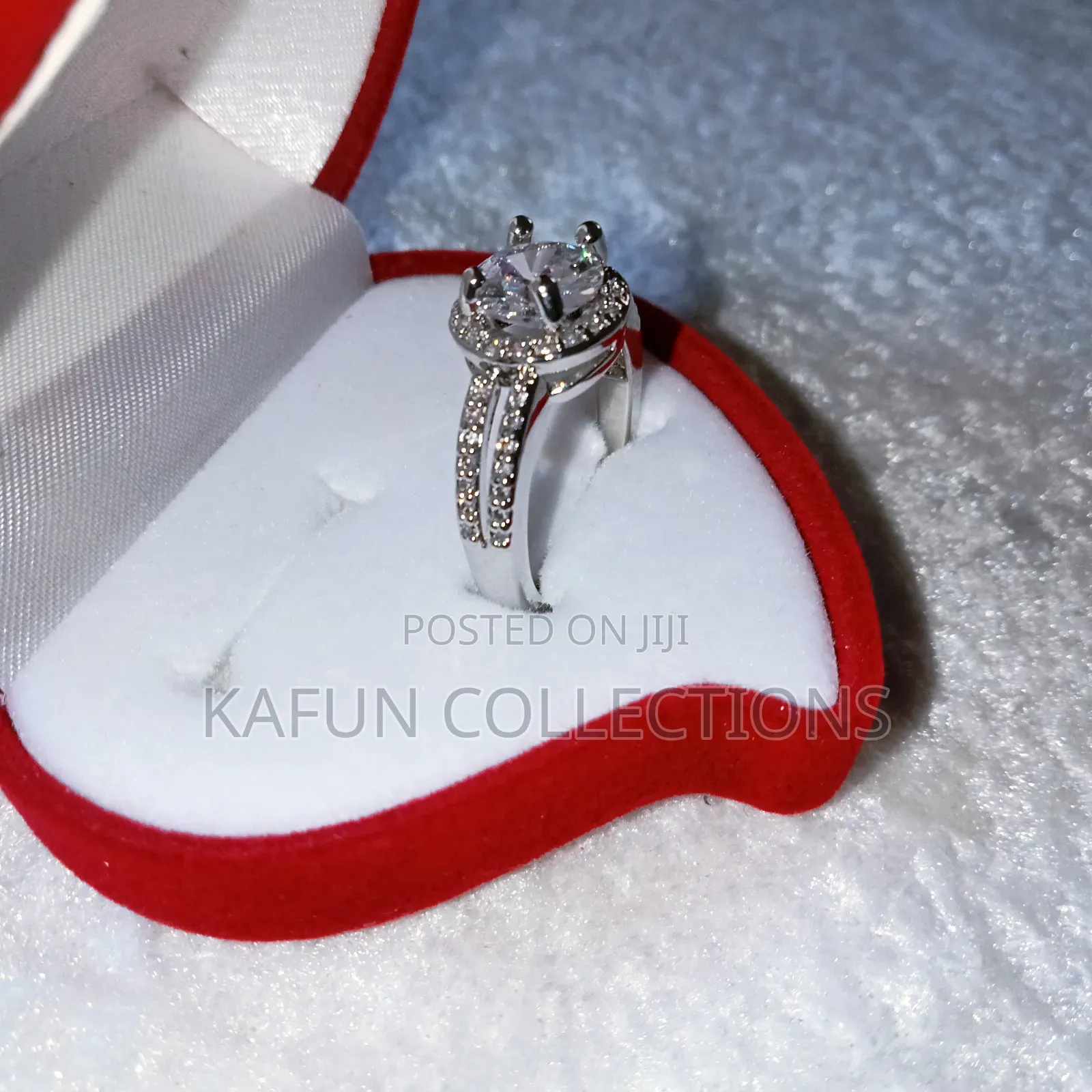 Long-Lasting Solid Zirconia Silver Proposal Ring