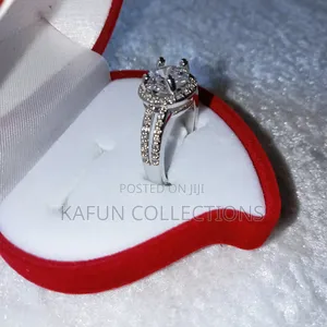 Long-Lasting Solid Zirconia Silver Proposal Ring