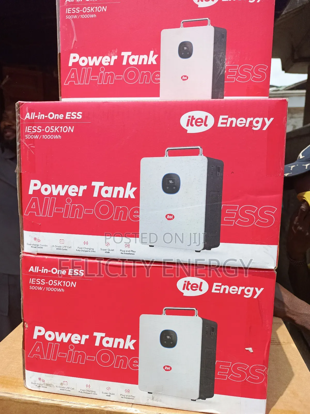 Itel Solar Power Tank