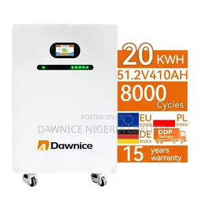 21kwh 51.2v 410ah Max Capacity Wall-Mounted Battery