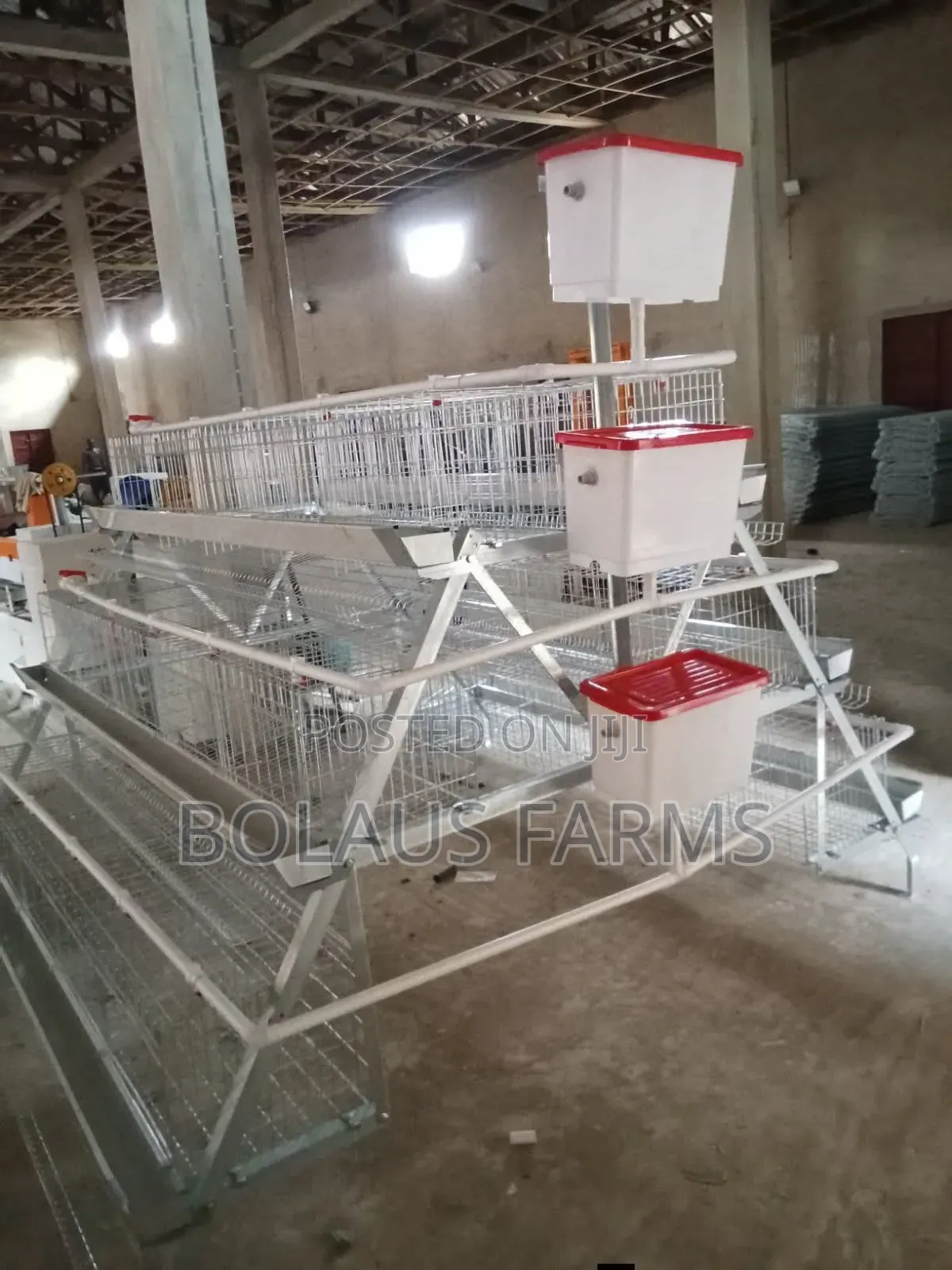 120 Birds Capacity Hot Deep Galvanized Cage