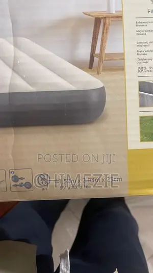 Intex Dura-Beam Standard 10inch High 3persons Air Mattress.