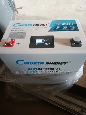 100ah 12v(1.28kwh) Cworth Lithium Battery