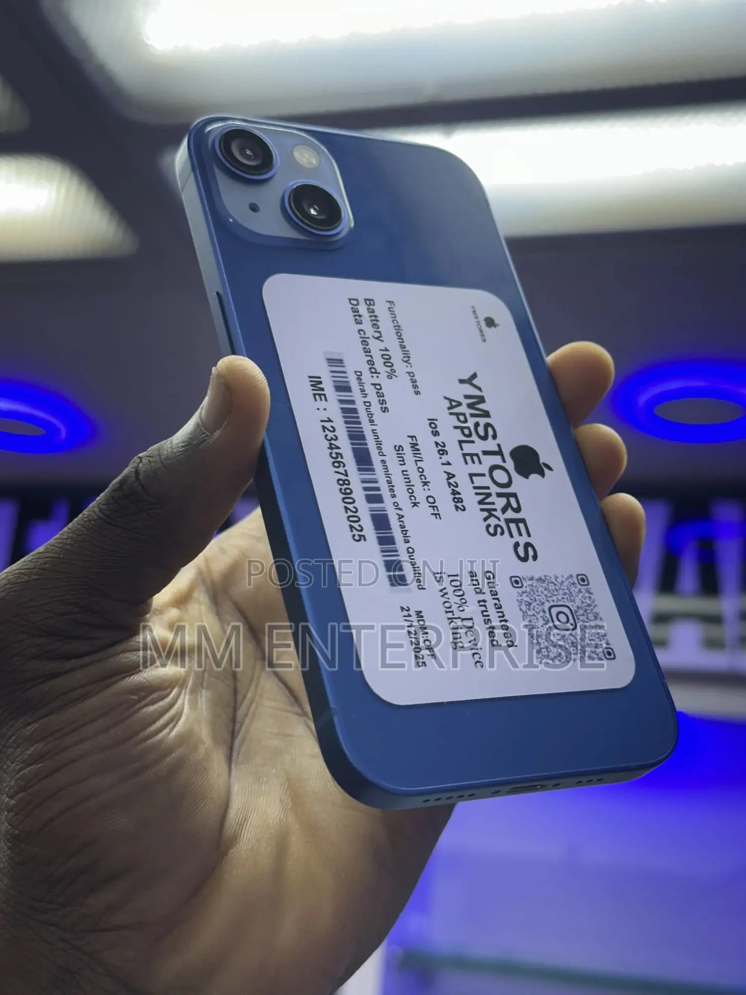 Apple iPhone 13 128 GB Blue