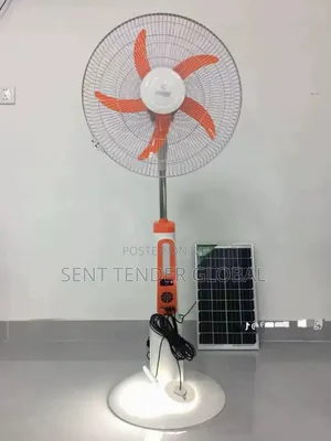 Solar Standing Fan