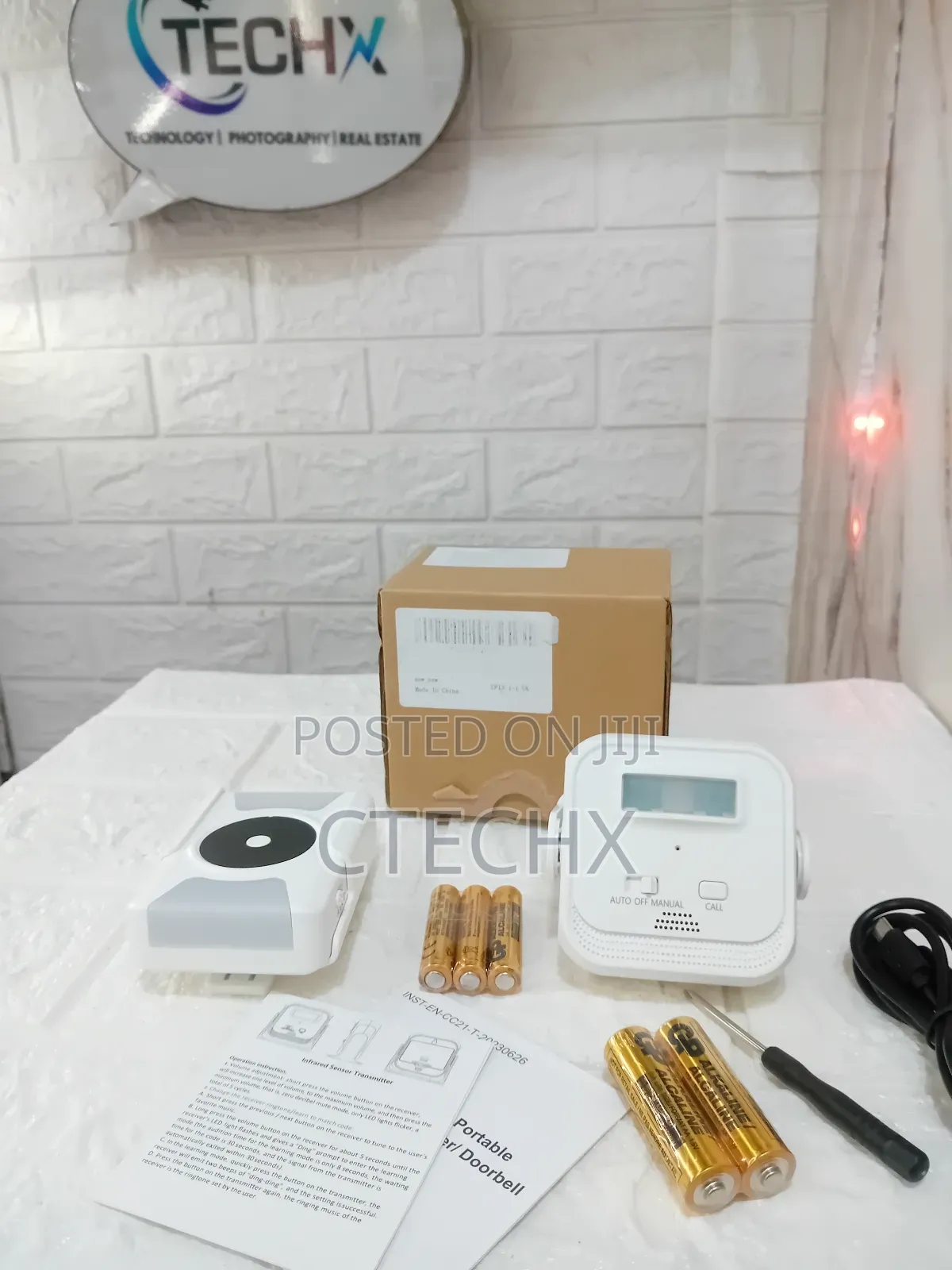 Daytech Cc21 Portable Wireless Chime Pager Doorbell