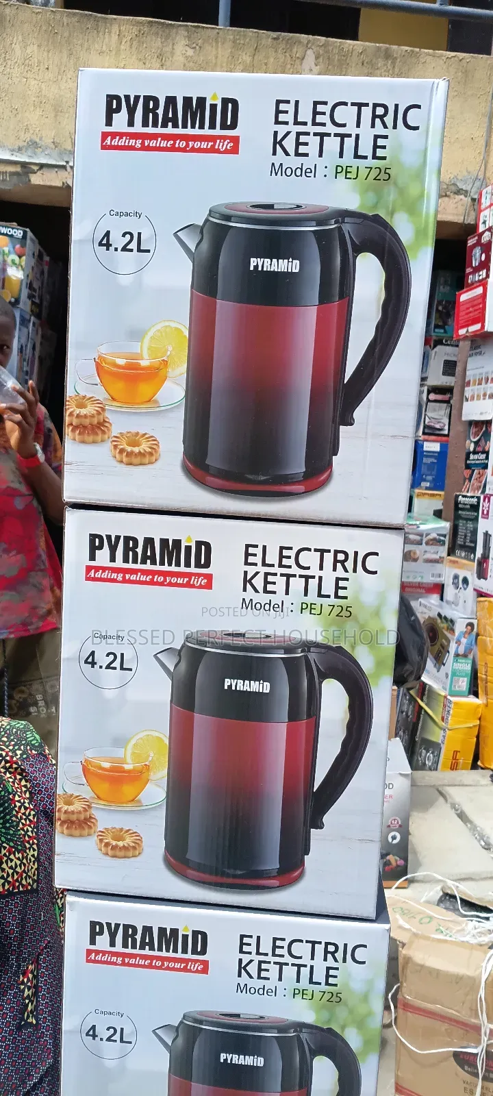 Pyramid Electric Kettle