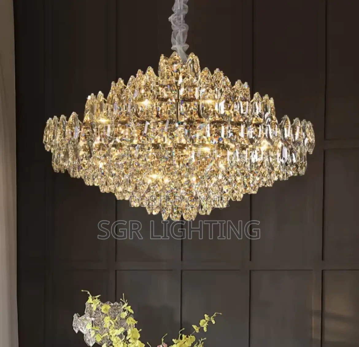 Modern Crystal Led Chandelier