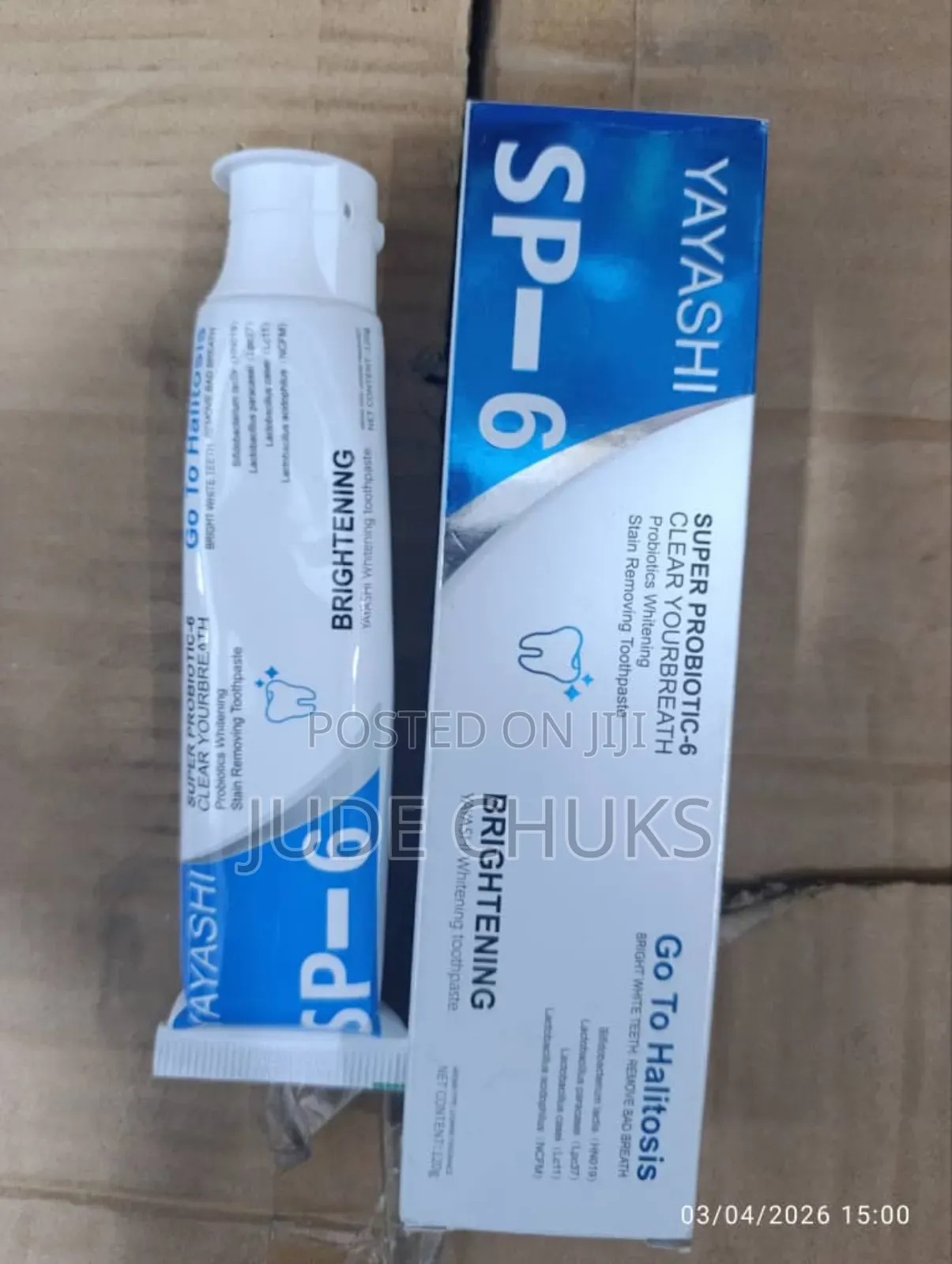 Tooth Whitening Paste