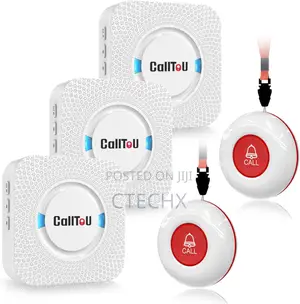 Caregiver Pager Call Button Medical Alert System for Elderly, Patients