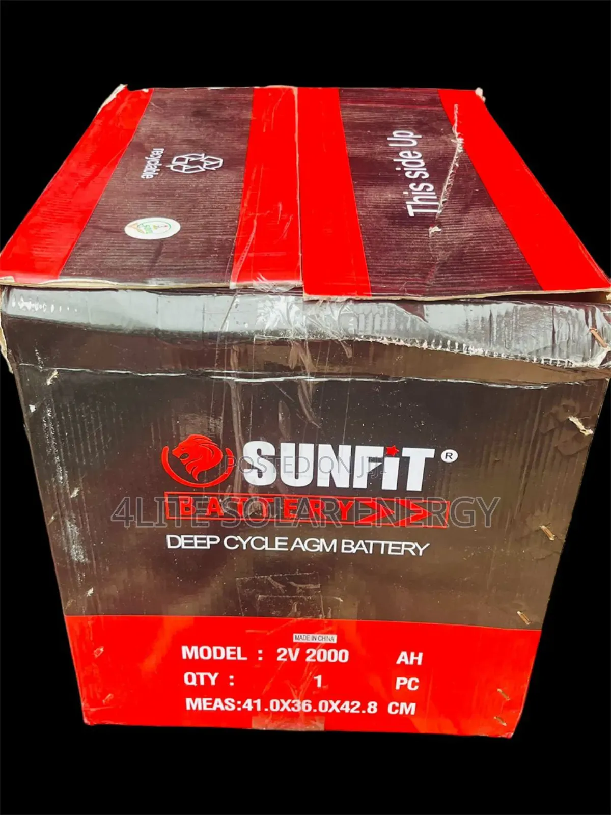 2000ah 2v Sunfit Deep Cycle Battery