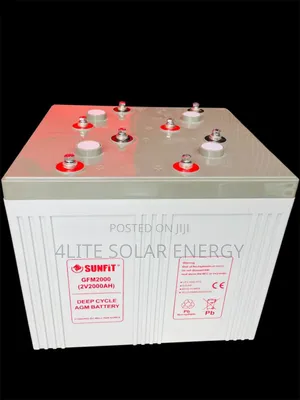 2000ah 2v Sunfit Deep Cycle Battery