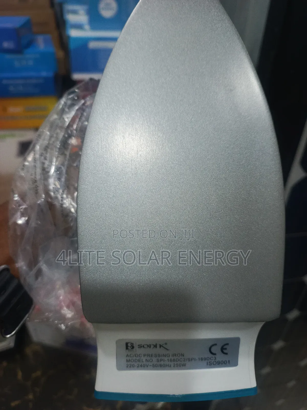 Sonik Ac/Dc Pressing Iron