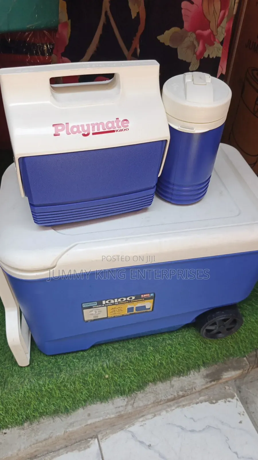 Insulated Cooler With 2 Wheel - 48 Combo