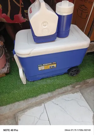 Insulated Cooler With 2 Wheel - 48 Combo