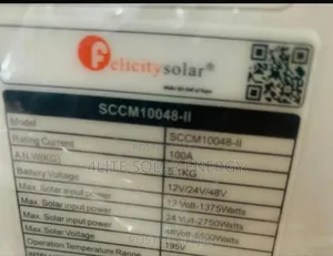100amp 48v Mppt Felicity Charge Controller
