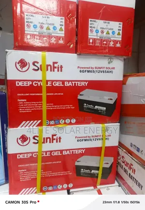 65ah 12v Sunfit Deep Cycle Battery