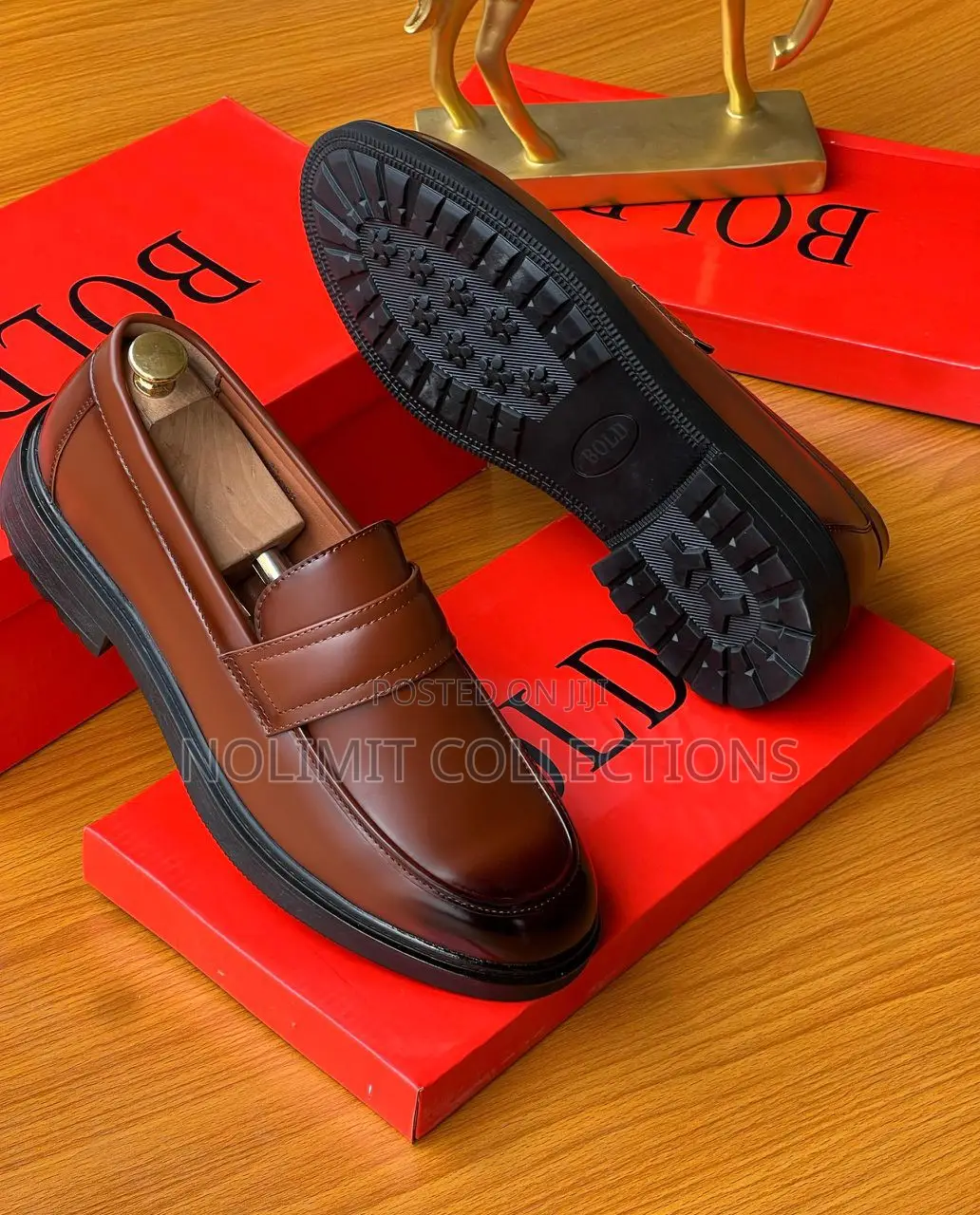 Bold Chunky Penny Loafers