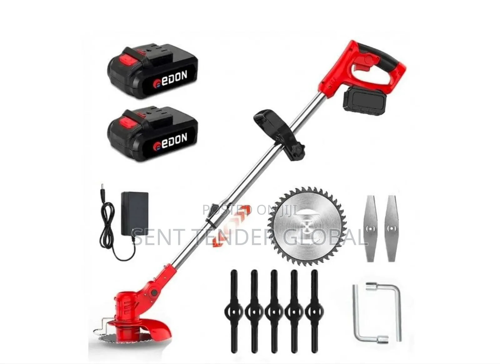 Double Battery Brush Cutter Machine