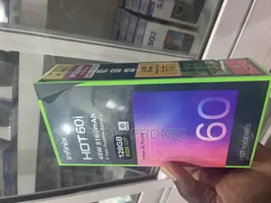 New Infinix Hot 60i 128 GB Black