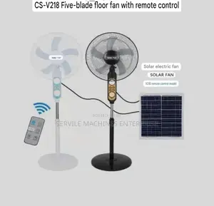 Solar Standing Fan