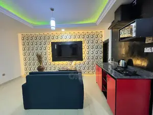 Wallpaper on Tv Console