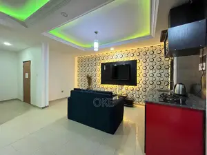 Wallpaper on Tv Console
