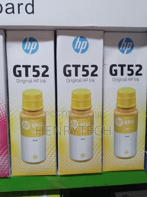 Gt 52 Original Hp Ink Color