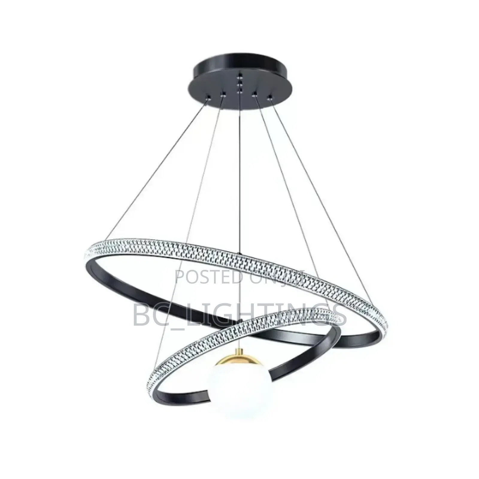 Modern Luxury Led Chandelier Light With Remote Control