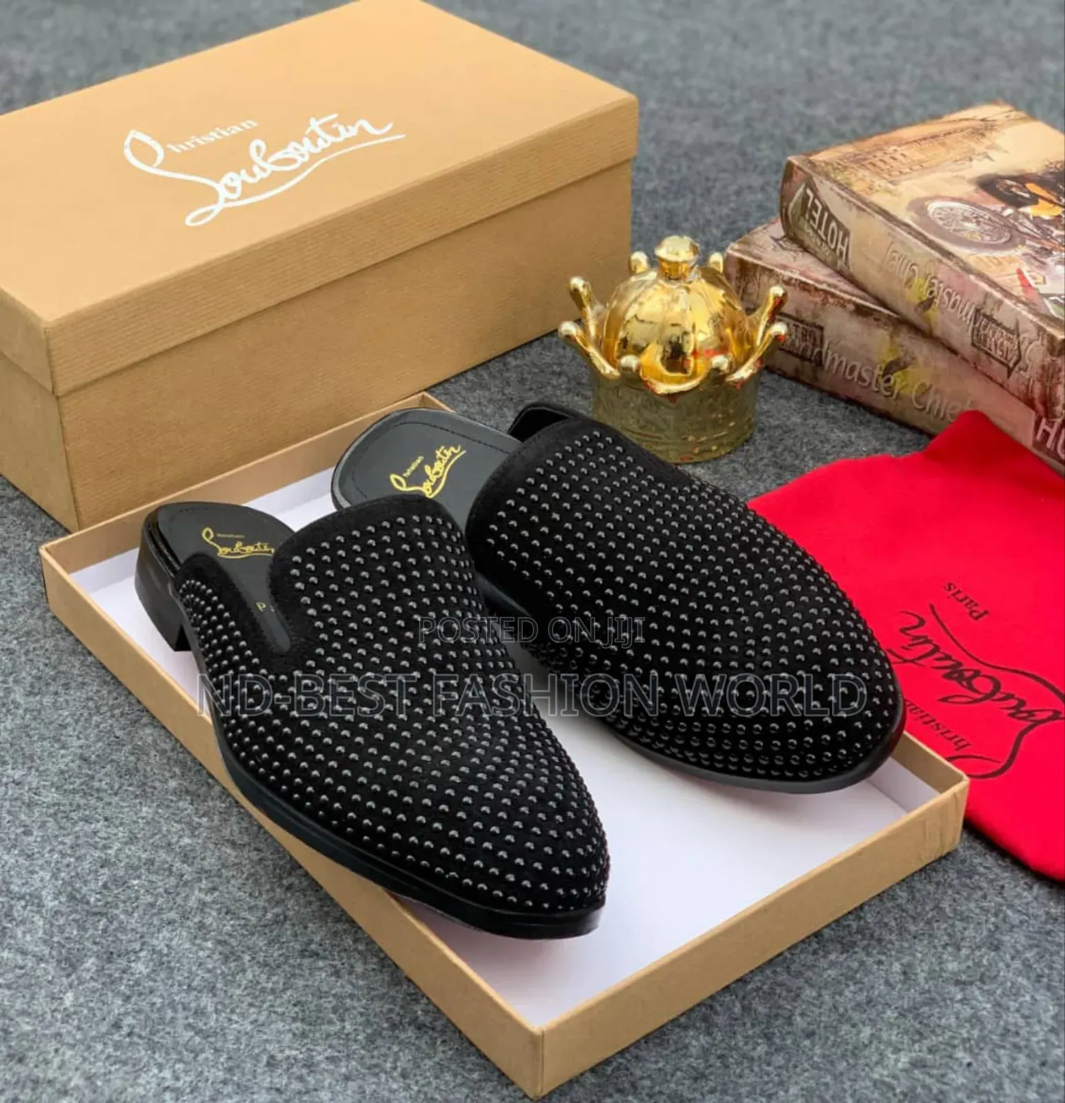 Men's Leather Half Shoe