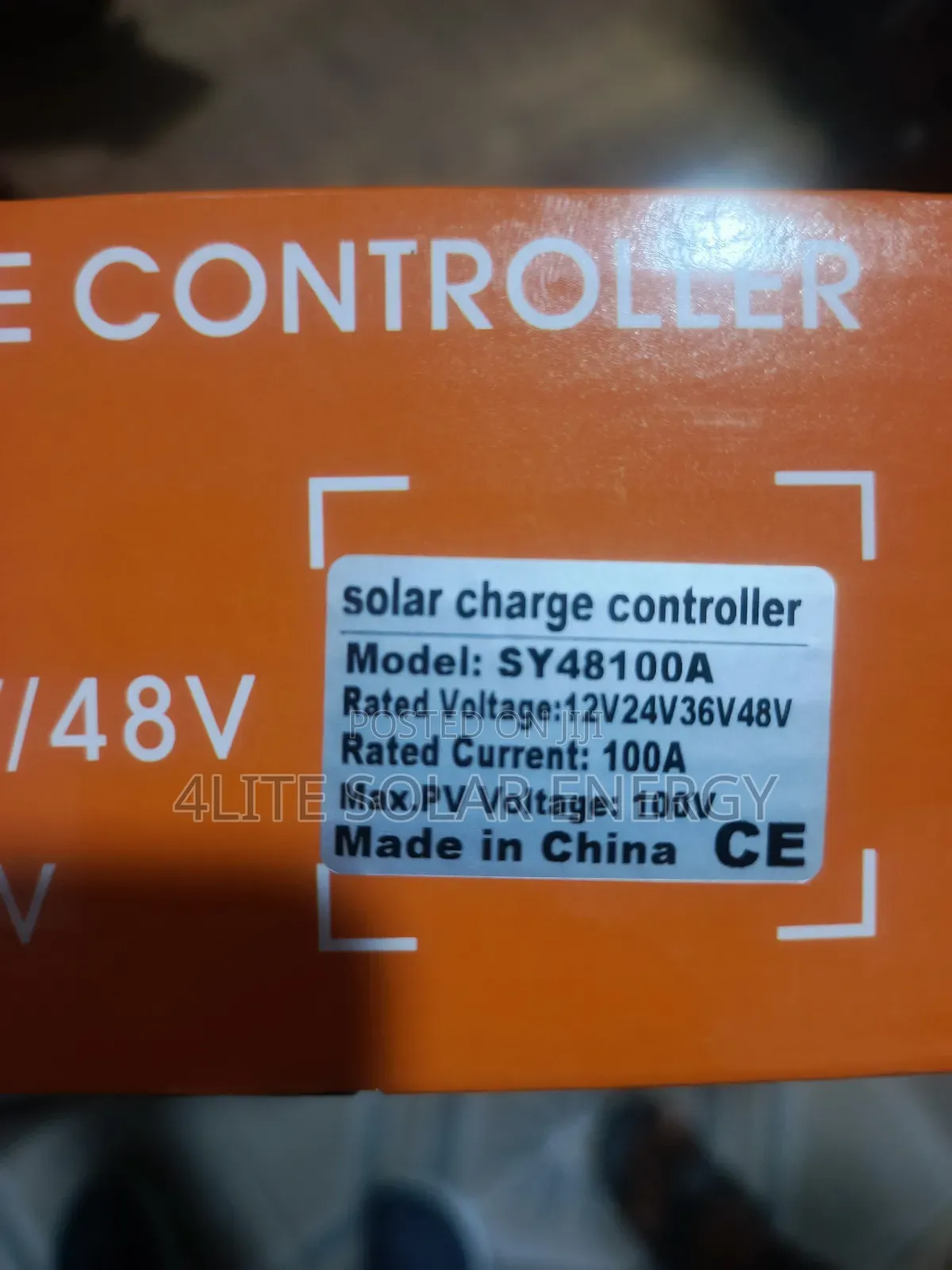 100a 48v Pwm Charge Controller