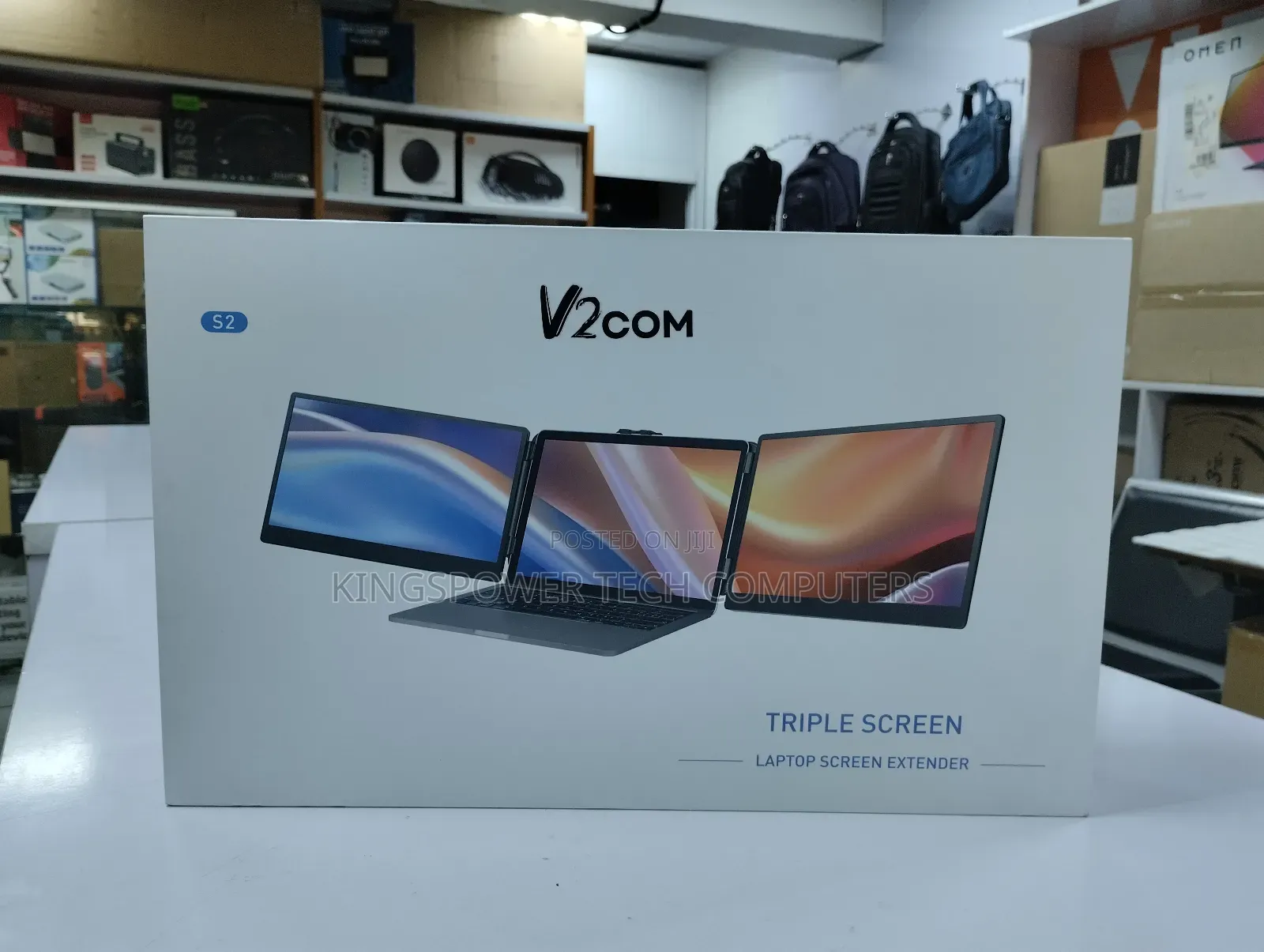 V2com Triple Screen