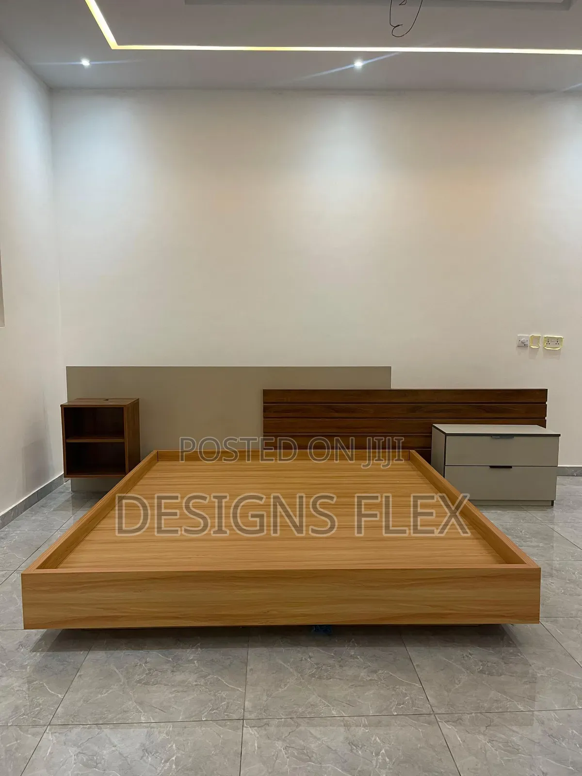 4.5 by 6 Floating Bedframe