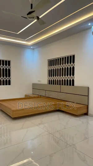 4.5 by 6 Floating Bedframe