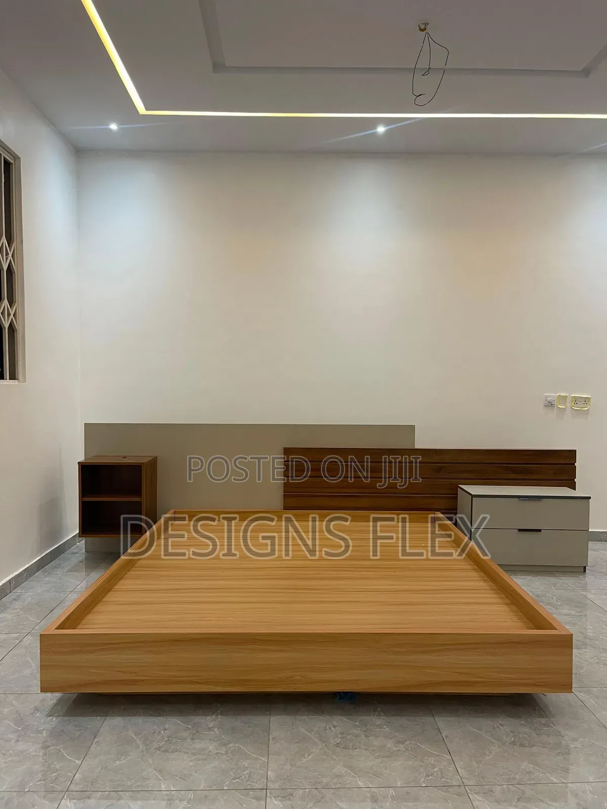 4.5 by 6 Floating Bedframe