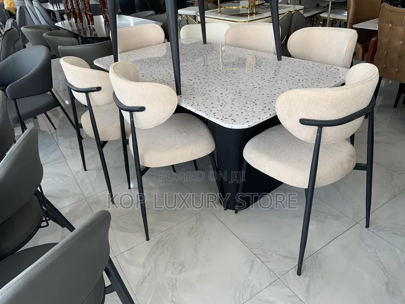 Executive Marble Top Dinning